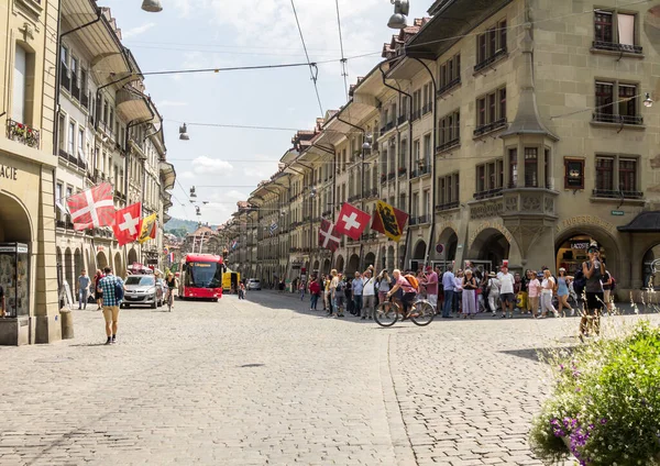 Bern Švýcarsko Července 2019 Pohled Staré Město Bern Unesco Světového — Stock fotografie