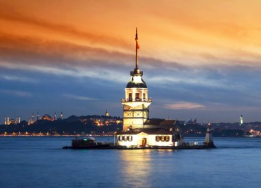 İstanbul 'daki Bakire Kulesi,