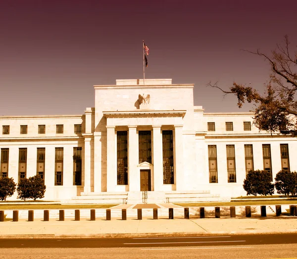 Huvudkontor För Federal Reserve Washington Usa Fed — Stockfoto