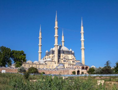 Hindi, Edirne, Selimiye Camii. Mimar Sinan tarafından 1575 yılında inşa edilen Selimiye Camii 'nin UNESCO Dünya Mirası Alanı.