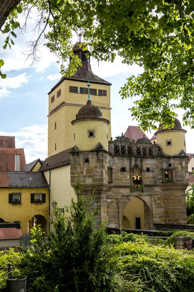 Weissenburg Alemanha Vista Bela Cidade Baviera Norte Baviera Perto Nurnberg — Fotografia de Stock