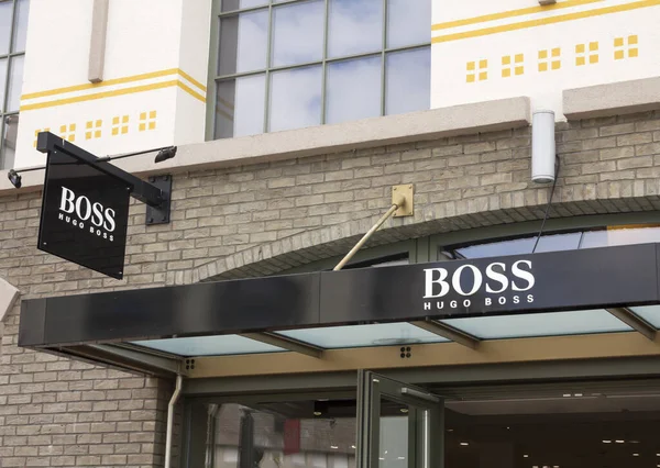 Ingolstadt Alemania Hugo Boss Store Hugo Boss Con Sede Metzingen — Foto de Stock