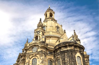 Dresden, Saksonya / Almanya: Frauenkirche Dresden, Almanya