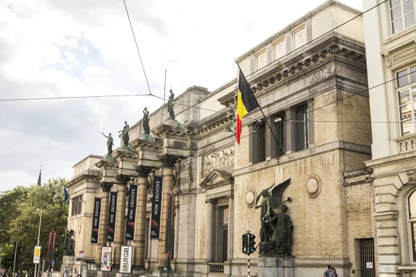 Bryssel Belgien Belgiens Kungliga Museum Dowtown Bryssel Den Innehåller Över — Stockfoto