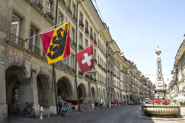 Bern Švýcarsko Července 2019 Pohled Staré Město Bern Unesco Světového — Stock fotografie