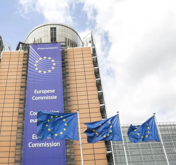 Brüssel Belgien Juli 2019 Hauptgebäude Der Europäischen Kommission Brüssel Belgien — Stockfoto
