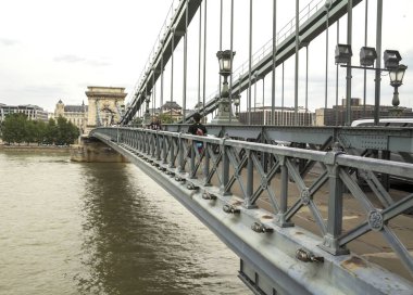 Macaristan, Budapeşte 'de zincir köprü