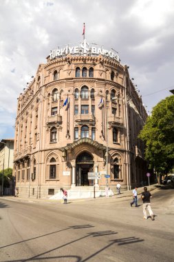 Ankara, Türkiye: BANK, Türkiye 'nin en büyük özel bankası, Ulus şubesi, Isbank Cumhuriyetçi dönemin ilk ulusal bankası