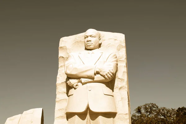 Martin Luther King Washington Deki Anıt — Stok fotoğraf