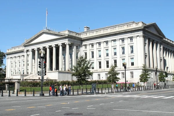 Finansdepartementet Washington — Stockfoto