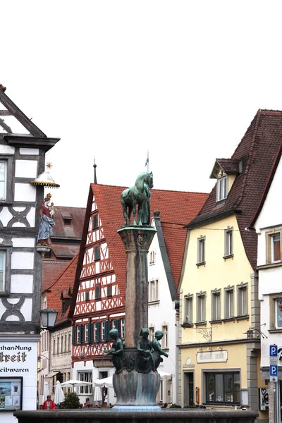 Forchheim Germany May 2018 Traditional German Houses Old Town Forchheim — Stock Photo, Image