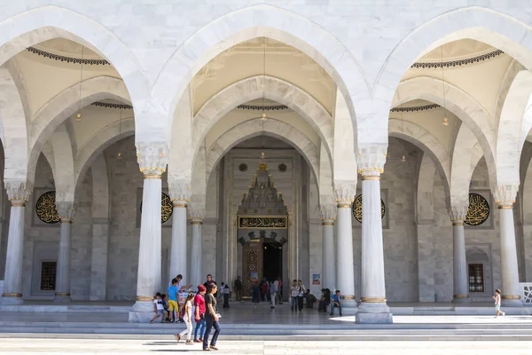 Ankara Turkey Aug 2018 View Ulus Melike Hatun Mosque Newly — Stock Photo, Image