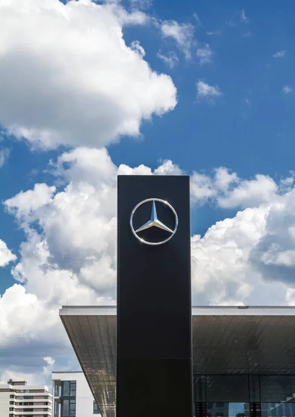 Nurnberg German Distribuidor Oficial Mercedes Benz Mercedes Benz Fabricante Alemán — Foto de Stock