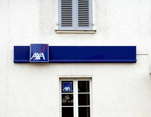 Nurnberg Alemania Axa Una Multinacional Francesa Seguros Con Sede París — Foto de Stock