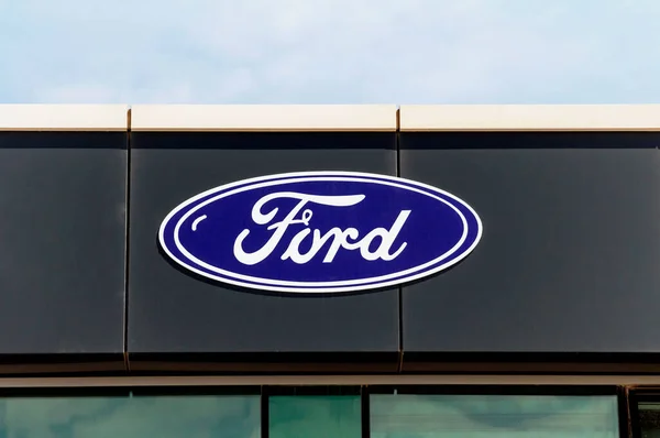 Ankara Turecko Obchodní Značka Ford Ford Druhým Největším Americkým Výrobcem — Stock fotografie