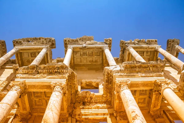 Biblioteca Celsus Efeso Turquía — Foto de Stock