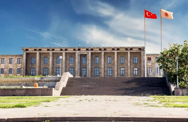 Historic Grand National Assembly Building Ankara Turkey — Stock Photo, Image