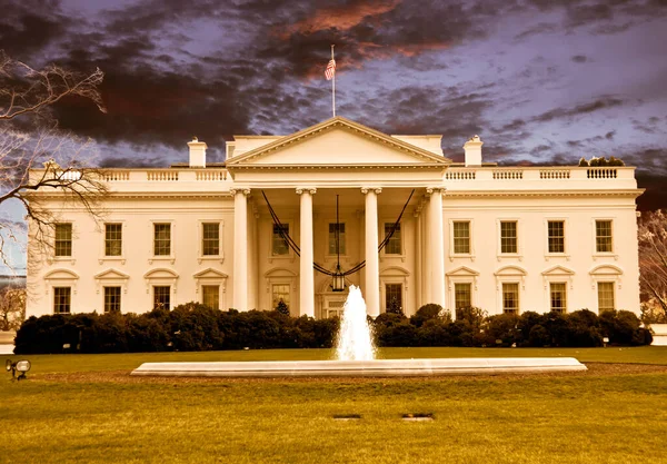 Biały Dom Waszyngtonie — Zdjęcie stockowe