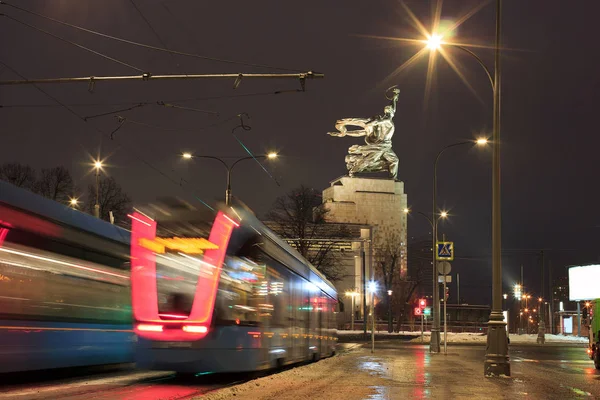 Кадры Снятые Рельсы Россия Дата 2018 Года Фотография Изображает Поток — стоковое фото