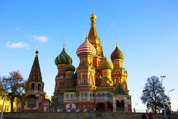Het Historische Centrum Van Moskou Verschillende Tijdstippen Van Het Jaar — Stockfoto