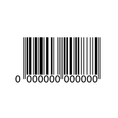 Barcode icon illustration. Ideal for promotional and marketing materials clipart