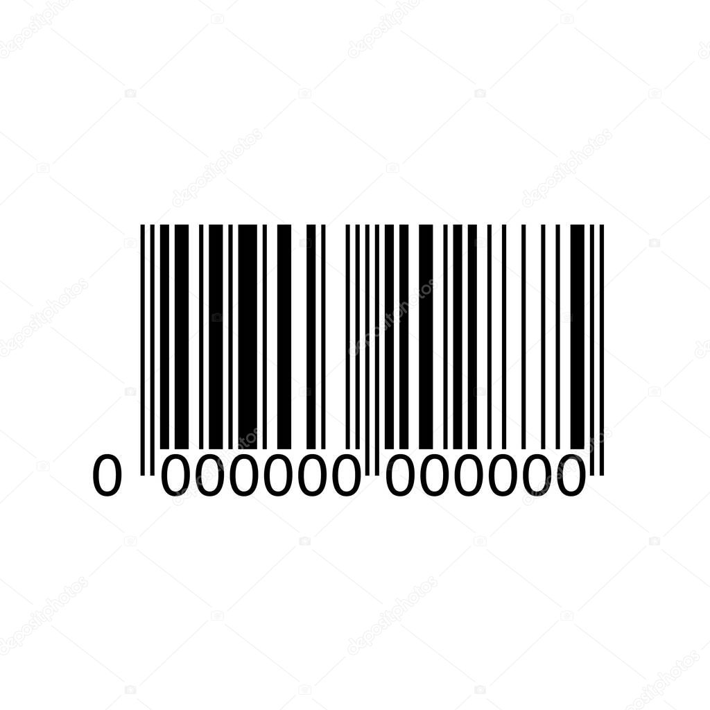 Barcode icon illustration. Ideal for promotional and marketing materials