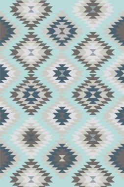 Orijinal Pers folk tarzı halı tasarımı ve grunge desenli illüstrasyon 