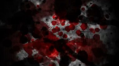 grunge arka planda, Cadılar Bayramı kavramı soyut karanlık ürkütücü su sıçramalarına