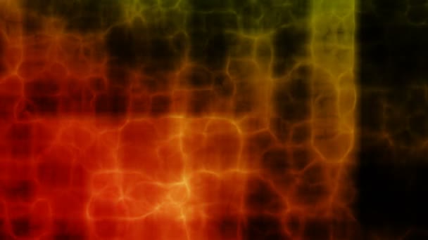 抽象多彩的细胞运动传播 — 图库视频影像