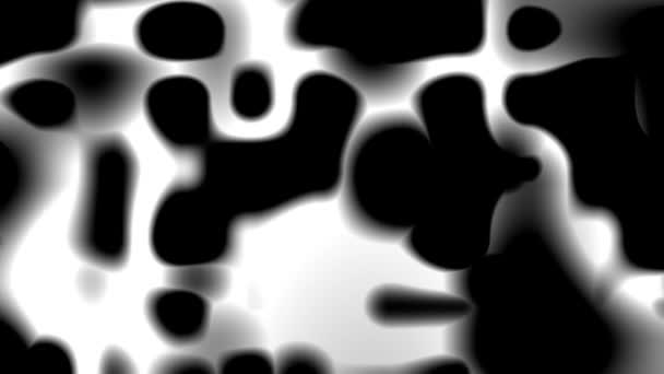 滑らかな流れるコントラストの抽象的な背景 — ストック動画