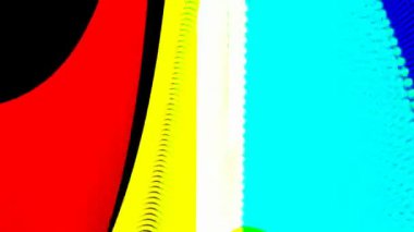 hareketli grafik ve renkli bükülmüş hareket hareketli arka plan