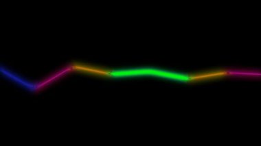 hareketli grafik ve ses ekolayzır veya dalga biçimi benzer hareket zonklayan satırının animasyonlu arka plan