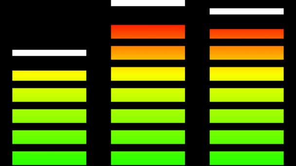 Hareketli Grafik Neon Featuring Animasyonlu Arka Plan Dans Bir Ses — Stok video