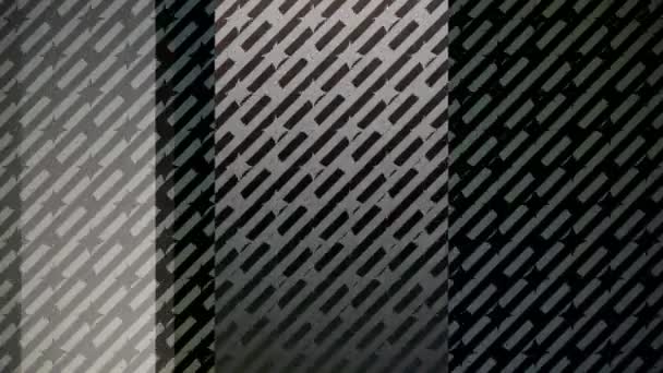 Projekt Graficzny Animowane Tło Szary Przesuwanie Linii Morfingu Figury — Wideo stockowe