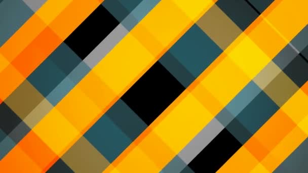 Motion Graphics Animated Background Moving Orange Lines — Stock Video