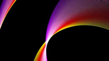 hareketli grafik ve bükülmüş renk animasyonlu arka plan spin