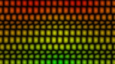 hareketli grafik ve siyah arka plan üzerinde renkli hücre hareket ile animasyonlu arka plan