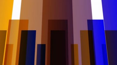 hareketli grafik ve beyaz arka plan üzerinde renkli dikdörtgenler ile animasyonlu arka plan