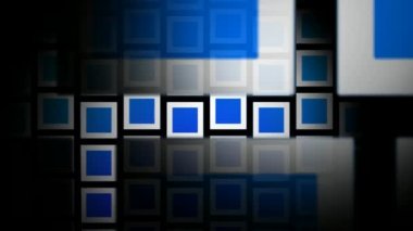 Renkli kare desen soyut hareketli grafikler 