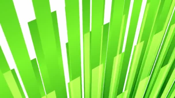 Bewegende Beelden Geanimeerde Achtergrond Met Bewegende Neon Groene Lijnen — Stockvideo