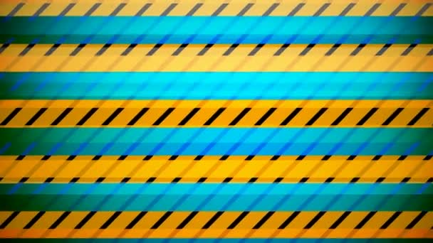 Motion Graphics Animated Background Horizontally Moving Lines — Stock Video