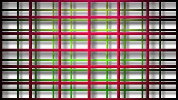 Abstract Motion Graphics Colorful Square Patterns — Stock Video