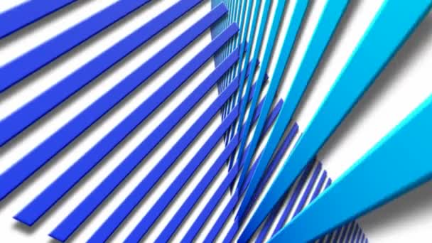 Hareketli Grafik Neon Mavi Çizgiler Hareketli Animasyonlu Arka Plan — Stok video