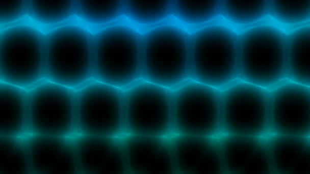 Hareketli Grafik Hareketli Mavi Hücreler Geçişin Animasyonlu Arka Plan — Stok video