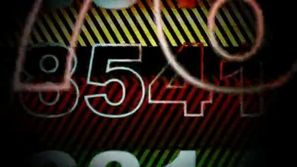 mouvement des particules abstrait et fascinant 