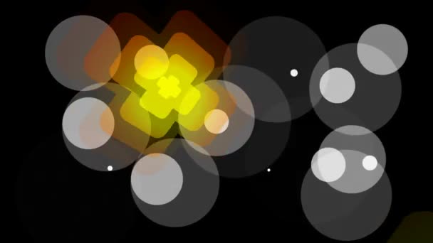抽象的な魅惑的な粒子の動き — ストック動画