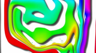 çok renkli parçacıkların hareket soyut ve büyüleyici