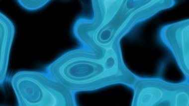 siyah zemin üzerine mavi parlak plazma