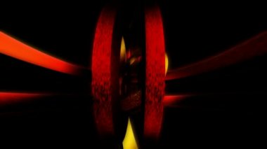 soyut ve büyüleyici parçacıkların hareketi