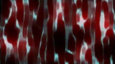 çok renkli parçacıkların hareket soyut ve büyüleyici